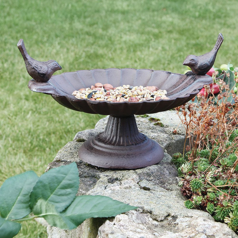 Metal Birdbath