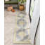 Tapis jaune à médaillon Eusebio Prixa-49392000