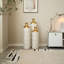 Ensemble de 3 grands vases en métal