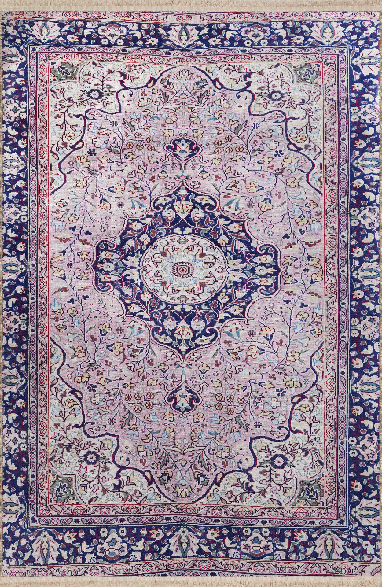 Bloomsbury Market Powder-Navy Blue Themed Traditional Motif Ethnic ...