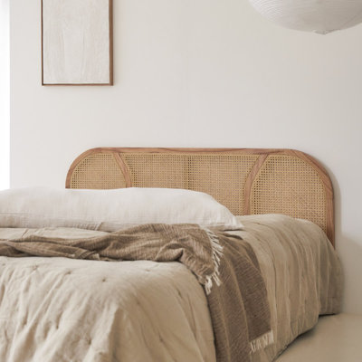 Billie Solid Wood Panel Headboard