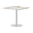 Square Modern Dinning Table 31.5 Inches Bistro Table Tulip Table With Faux Marble Top,Easy Assemble,Sturdy Metal Frame Diameter-754255077