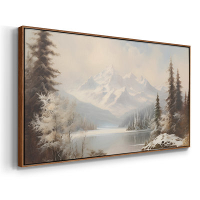 Série paysage - CMLxxxix - Toile tendue avec châssis encadré - Prêt à être accroché