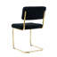 Upholstered Counter Stool with Metal Frame-94413542-94413543