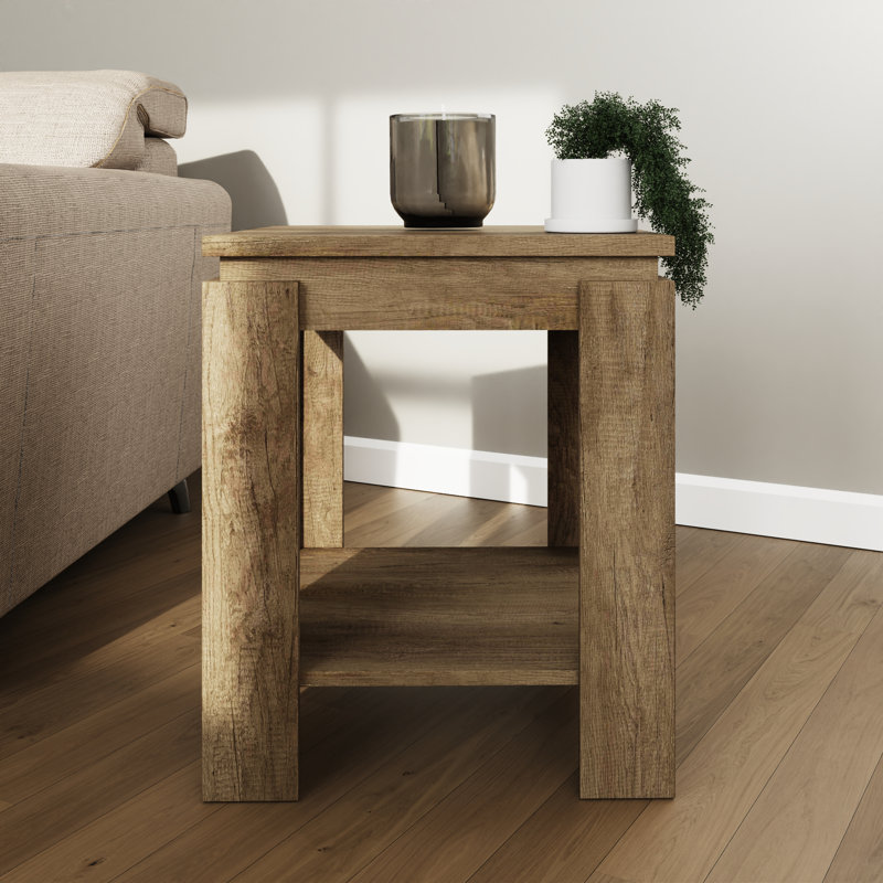 Allred End Table, Oak