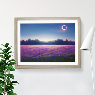Wild Bluebell Field - Framed Print
