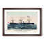 Steamship Victoria of the Anchor Line - Picture Frame Art Print-55615512-55615511