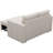 Rafael 2 Seats Fabric Sectional Pull Out Sofa Memory Foam Mudular Sofa For Living Room-366987802