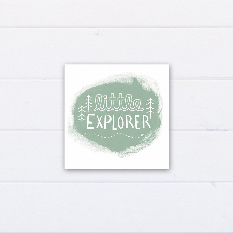 « little explorer », art sur toile