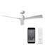 52" Smart Home Compatible 3 Blade Smart Ceiling Fan with Remote-1097987511-1097987515