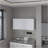 Nakya Kitchen Wall Cabinet With 2 Doors, White
