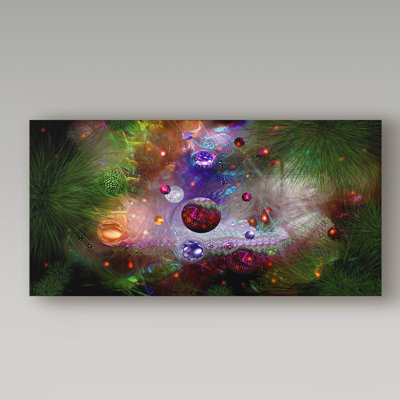 «Christmas Time 3» par Juriel, impression sur toile tendue
