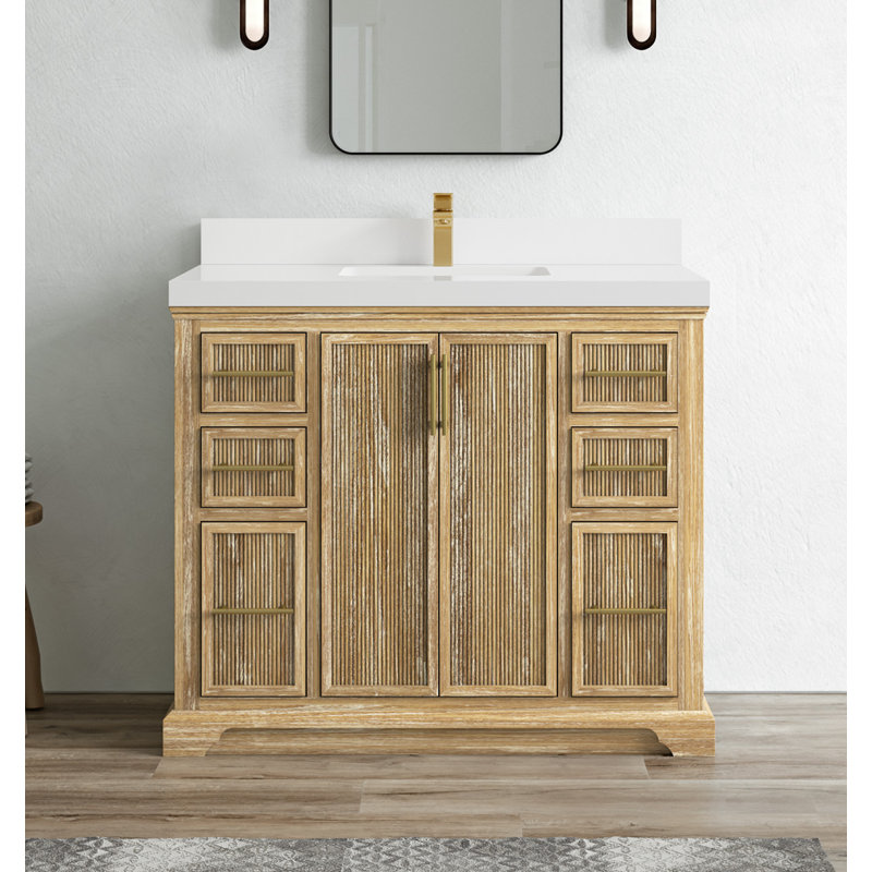 Ensemble de meuble-lavabo simple 42 po Baldustr