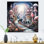 Urban Wonderland City Fantasy - Art mural en métal City Fantasy