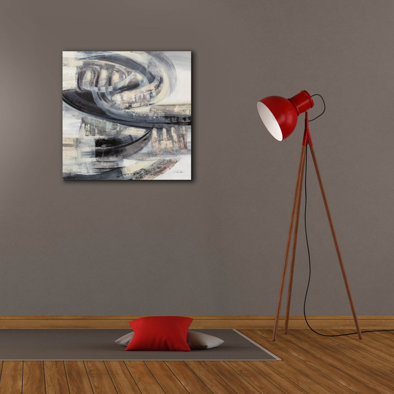 «On The Road Sq» par Silvia Vassileva, art mural sur toile, H 26 po x l 26 po