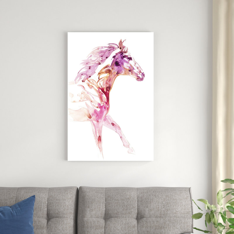 Grenat cheval IV, H 36 po x l 24 po x P 1,25 po