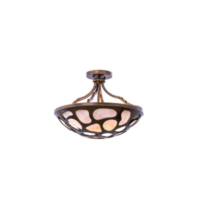Gramercy 3 LT patine cuivre semi-encastré Kalco