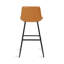 Tabouret de comptoir en faux cuir Macaire-392419284-351856398-392419282