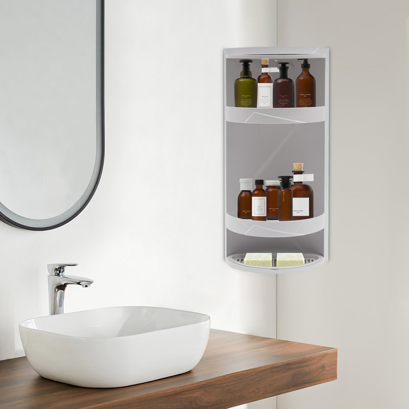 3-Tier Rotating Storage Rack For Corner