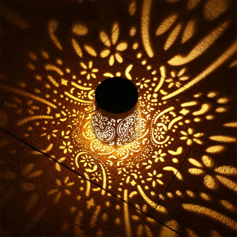 Demeree Solar Powered Outdoor Lantern