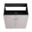 Meuble-lavabo de salle de bain autoportant 30 po et 2 portes d'armoire à fermeture douce - sans le lavabo