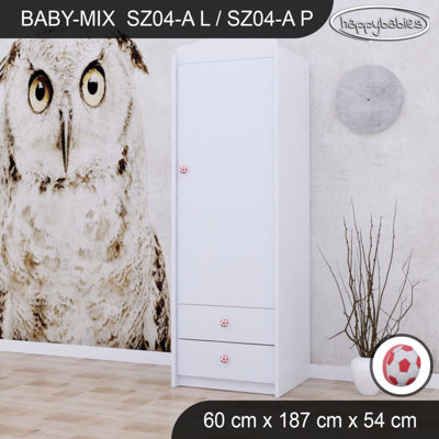 Ball 1 Door Wardrobe