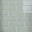 Supreme Tile Crystile 4" x 12" Glass Mosaic Subway Tile