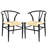Brenlie 21" Wide Mid-Century Modern Dining Chairs-1806319604