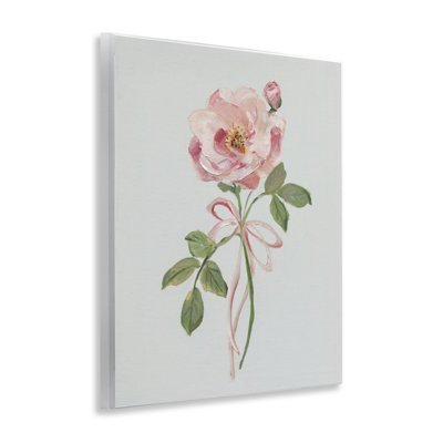 "Rose Bud" avec art mural, par Sally Swatland