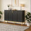 Buffet Modern, buffet de luxe 59 po avec 4 portes
