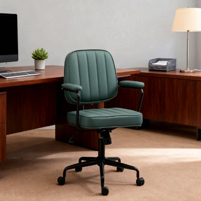 Chaise de bureau, réglable pour la maison et le bureau, sièges confortables avec une ambiance rétro élégante