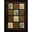 Tapis de couloir imprimé animal 2 pi 7 po X 3 po, avec motif zébré, léopard, tigre, teint, fabriqué à la machine, style sauvage, poils doux à motifs multiples, envers en polypropylène, jute