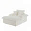 Fauteuil d'appoint avec repose-pieds-943527421