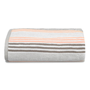 Striped Bath Sheet Single