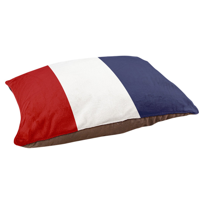Coussin Louisville, Petit (l 28 po x P 18 po x H 6 po), Blanc