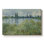Printemps au bord de la seine - Claude Monet-Toile tendue avec châssis-c. 1878