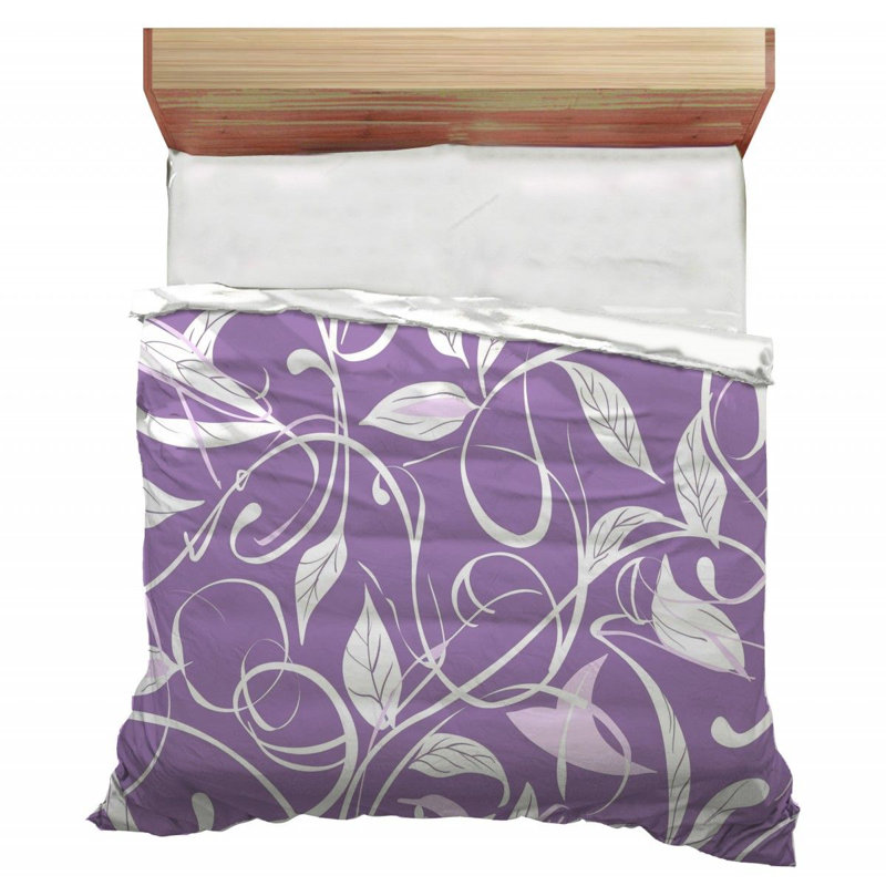 Floral Art Bathroom Polyester / Microfiber Floral Comforter, Twin XL Comforter