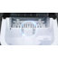 Machine à glaçons de comptoir Havato avec poignée, machines à glaçons autonettoyantes, 26 lb / 24 h, 9 glaçons prêts en 6 minutes pour la maison / cuisine / bar / fête / camping-111088704