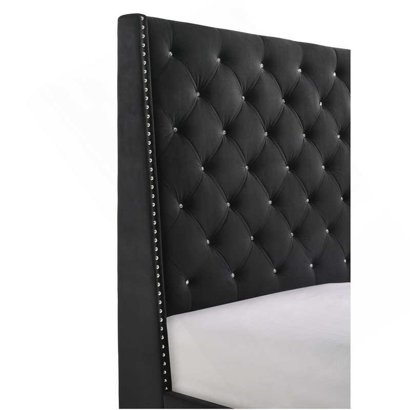 Mobilier de chambre à coucher 1pc, Noir