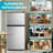 3.5 Cu.ft Mini Fridge With Freezer Mini Fridge With Adjustable Shelves Small Refrigerator With 2-Door For Home, Kitchen, Office And Bedroom-119273487