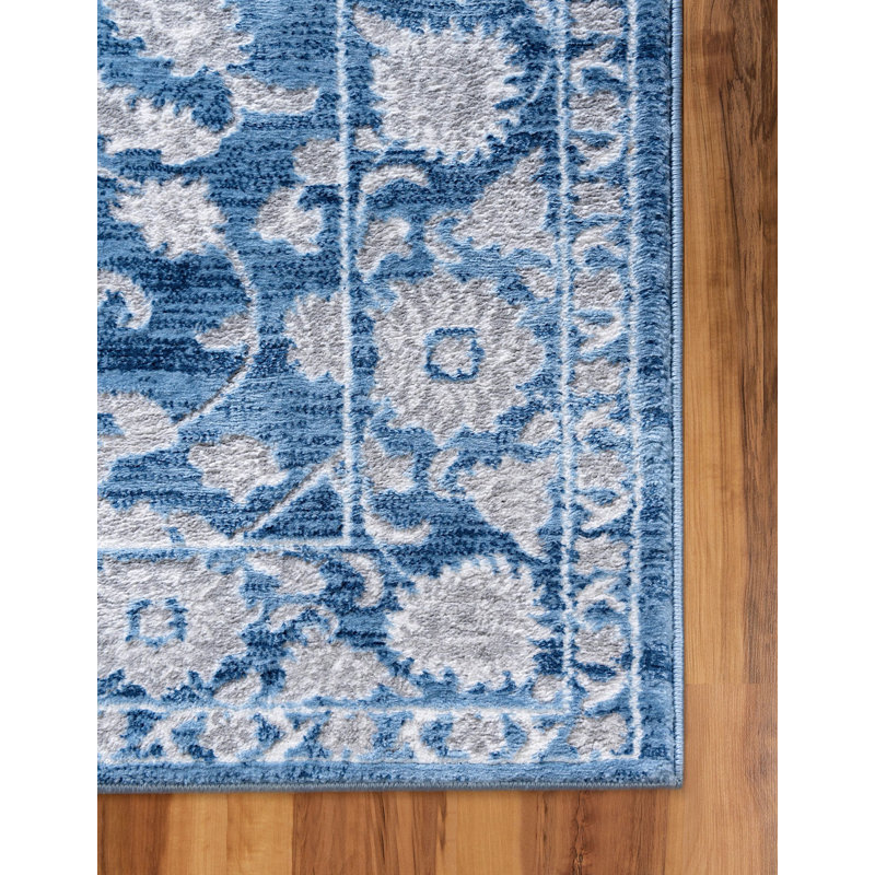 Tapis traditionnel urbain couleur plage, Rond 3 pi 3 po