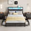 Lit de rangement en métal Eyve-88580978-99587190