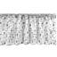 Ensemble de 2 cantonnières Ambesonne Tribal à motif géométrique noir et blanc-100711502