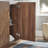 36" Bathroom Vanity in Brown oak-1629968351