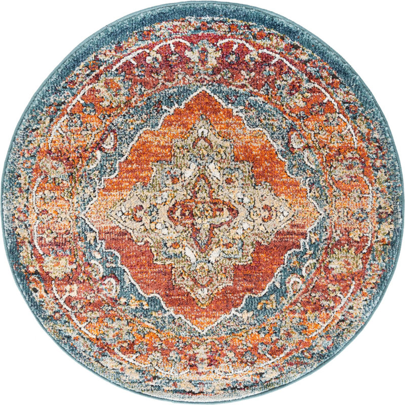 Alresford Oriental Indoor Rug, Round 3'3"