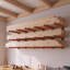 3 cm W Steel Wall Mounted Shelving Unit