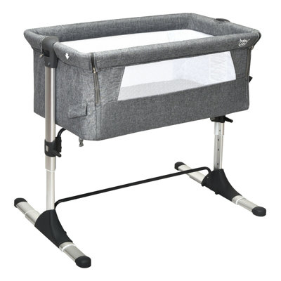 Lariviere Baby Bedside Crib with Mattress