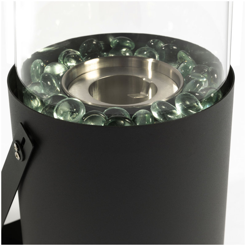 Wondrous Iconic Modern Column Steel Smokeless Outdoor Fireplace