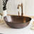 Handmade Hammered Hammered Copper Kitchen Sink – Pure Solid Copper by ALFIQ