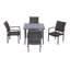 Ensemble repas extérieur pour 4 personnes Chimnonso